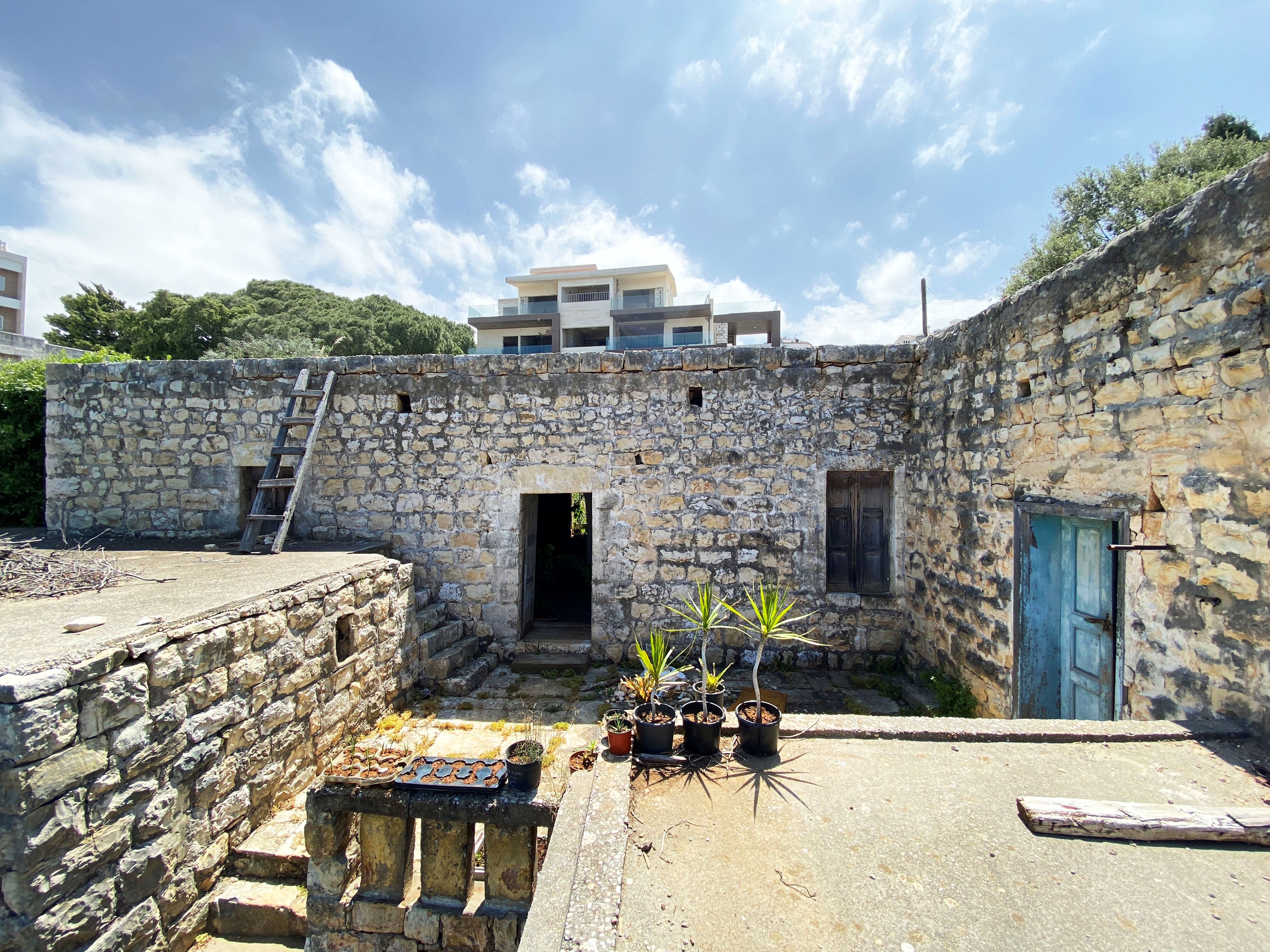 House in Jbeil, Restoration and Extension